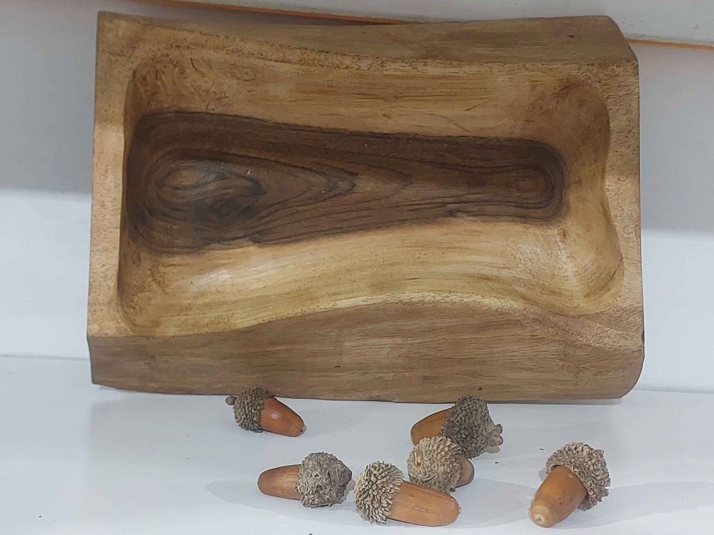 اردو خوری با چوب گردو دست ساز